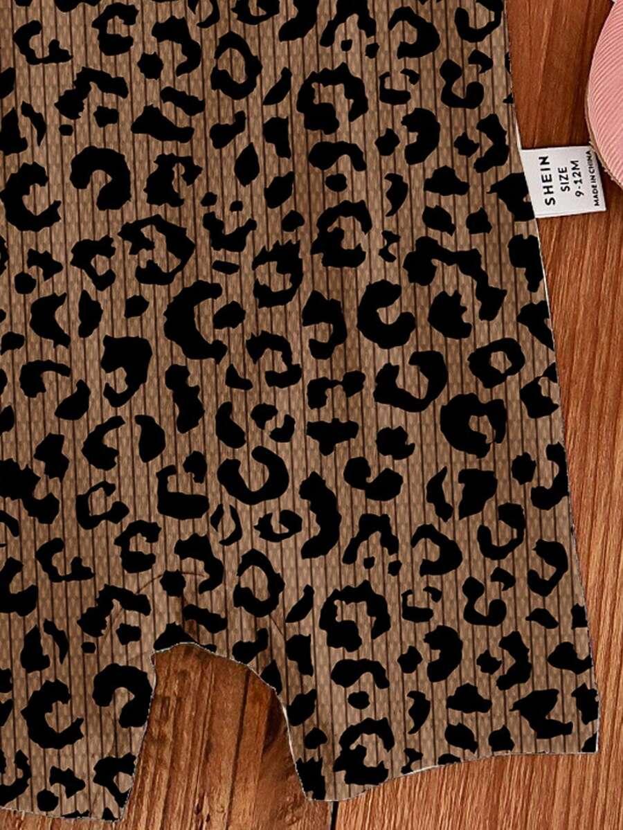 kombinezon na ramiączkach animal print