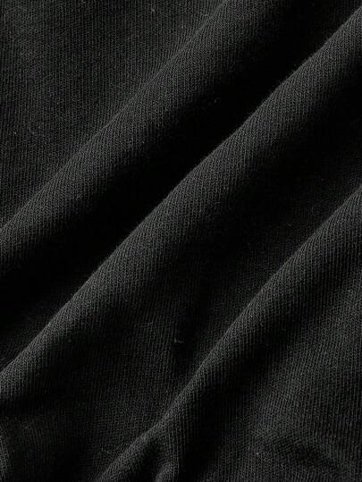 bluzka długi rękaw kontrast