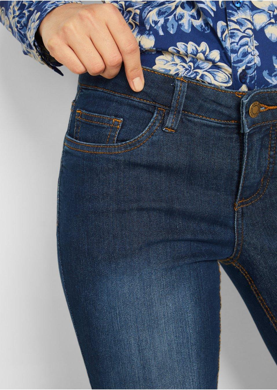 NIEBIESKIE SPODNIE JEANS