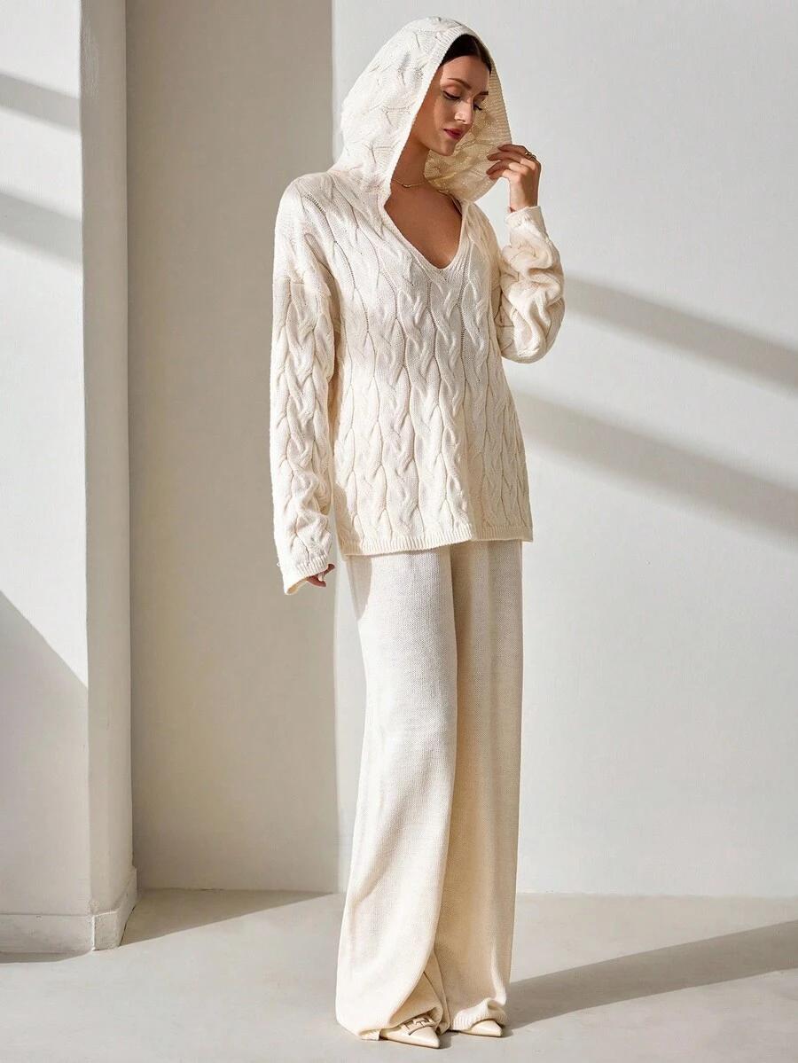 sweter spodnie komplet