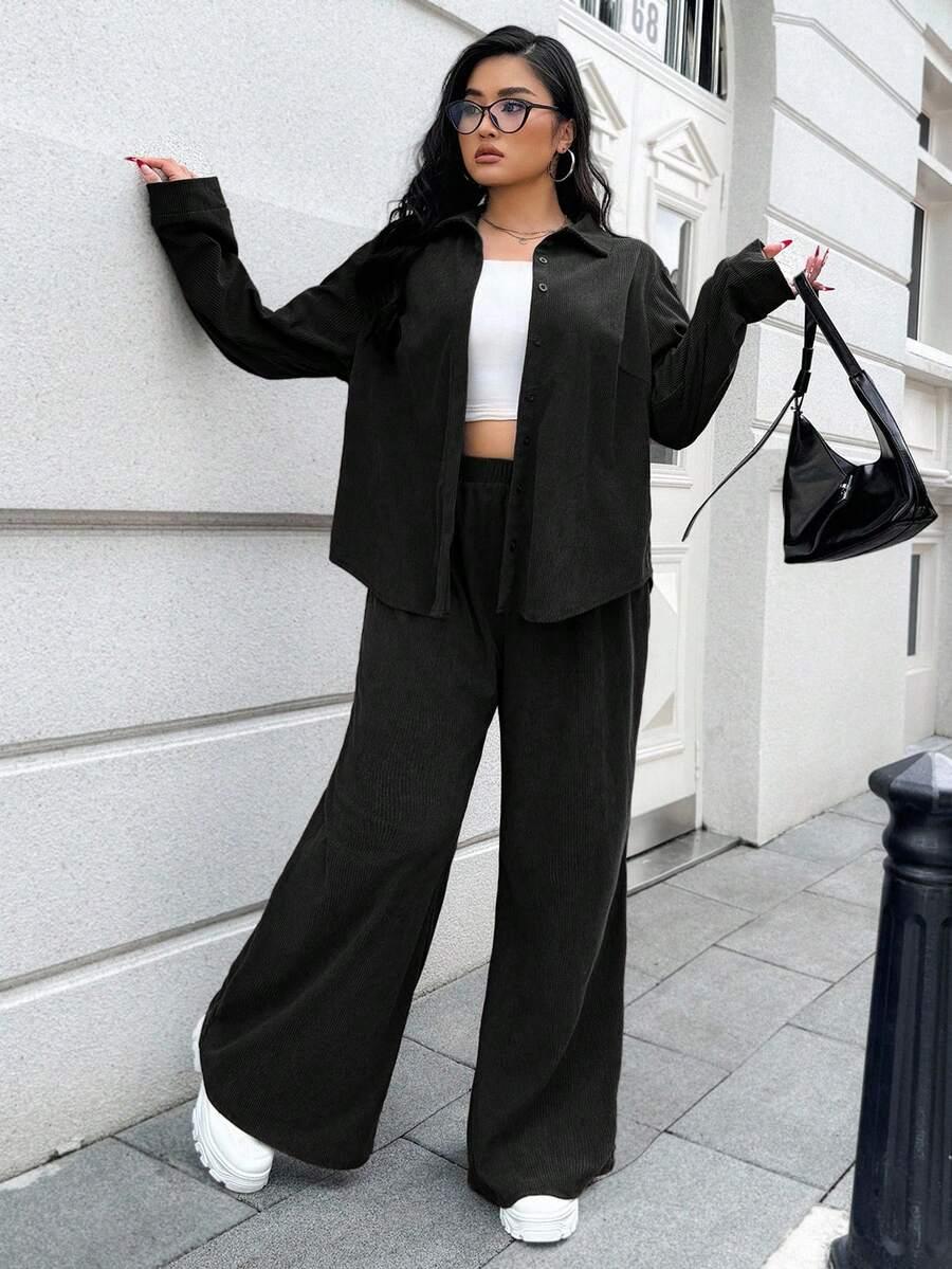 czarne spodnie casual