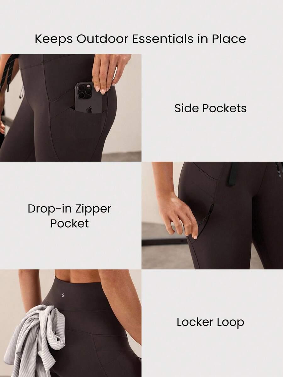 LEGGINSY DAMSKIE Z WYSOKIM STANEM