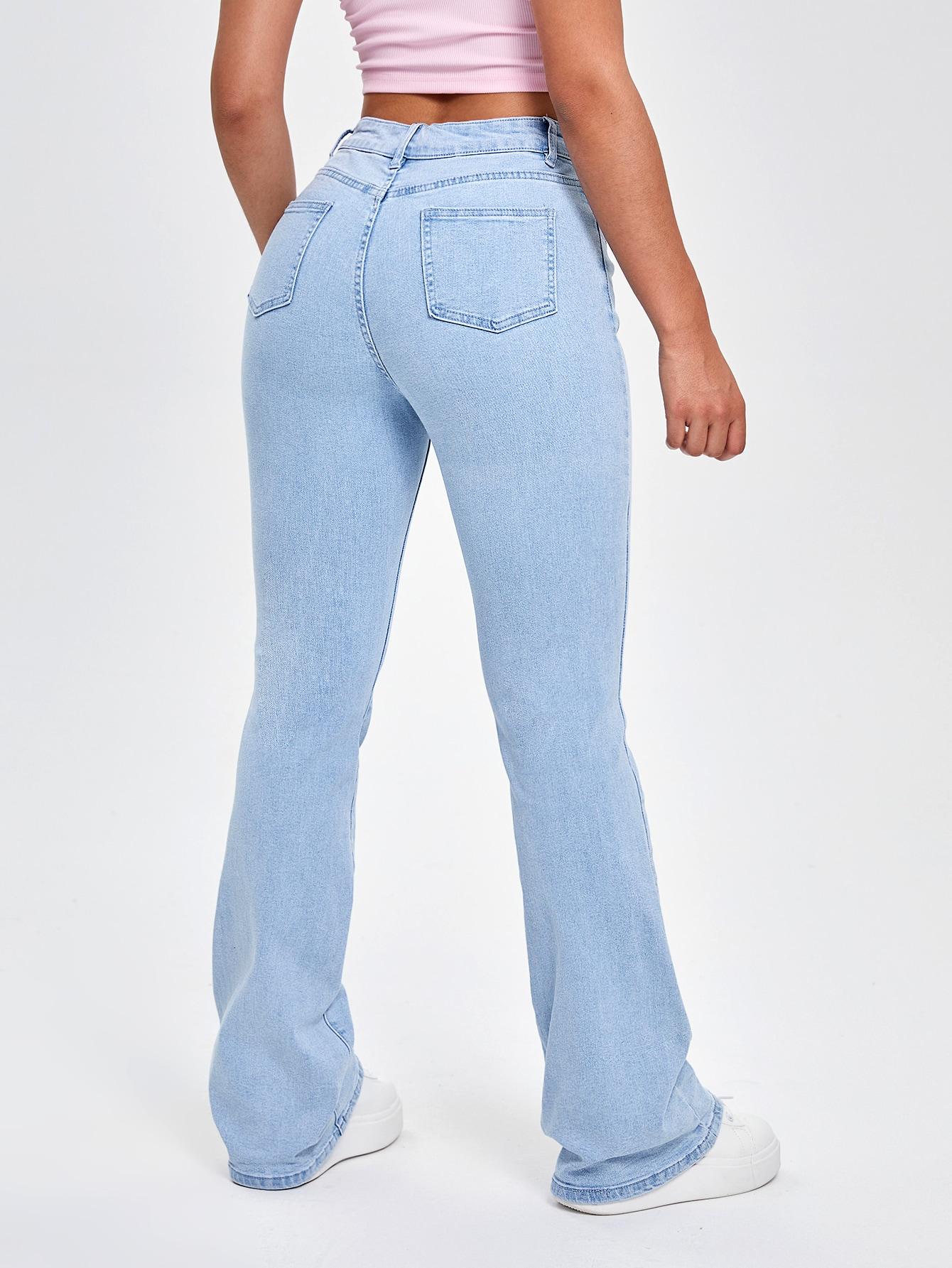 NIEBIESKIE SPODNIE JEANS