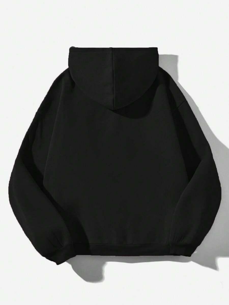 CZARNA BLUZA KAPTUR