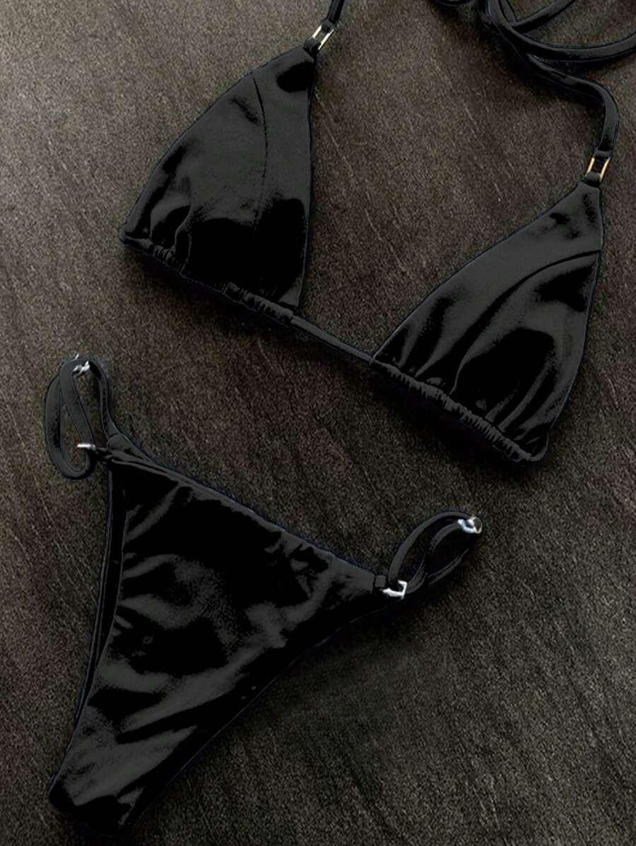 CZARNY KOMPLET BIKINI