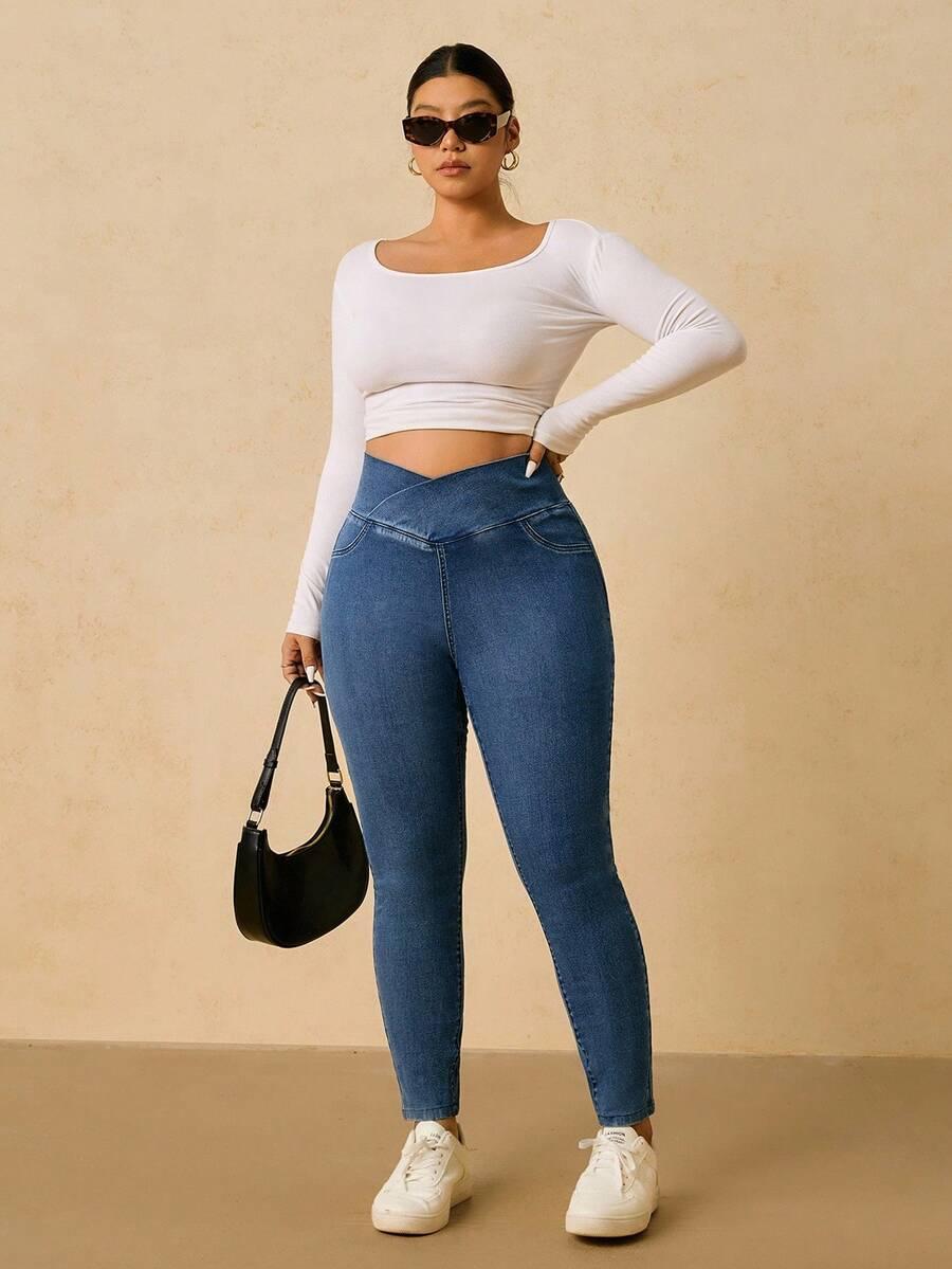 SPODNIE JEANS SKINNY