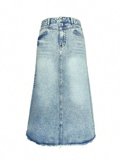 MAXI SPÓDNICA JEANS 