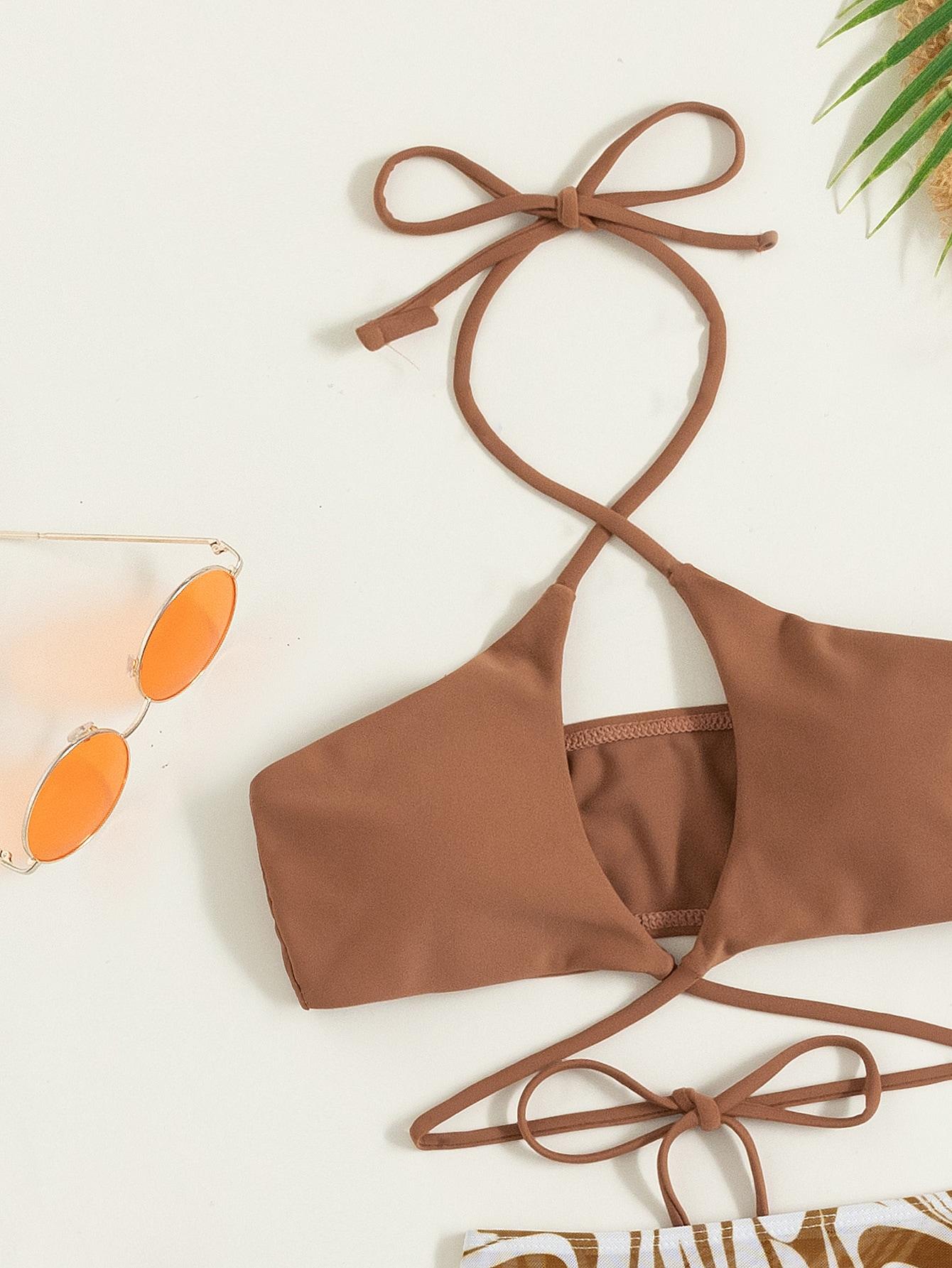 DWUCZĘŚCIOWY STRÓJ KĄPIELOWY pareo