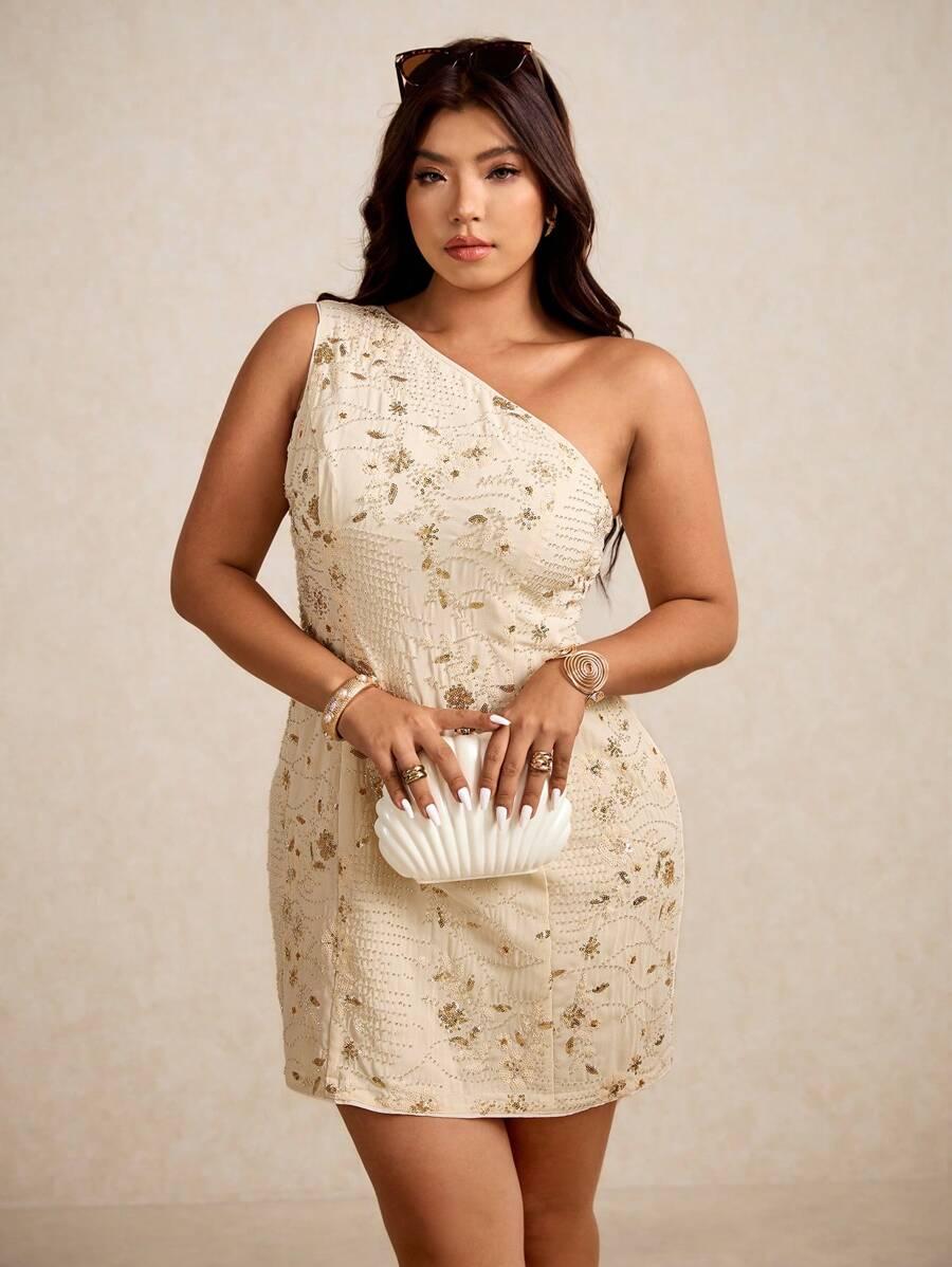 ELEGANCKA MINI SUKIENKA Z KORALIKAMI 