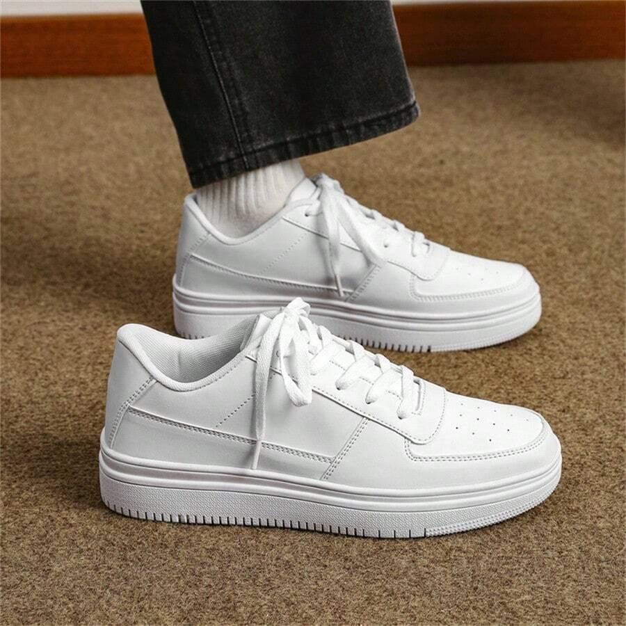 BIAŁE BUTY SNEAKERS MĘSKIE