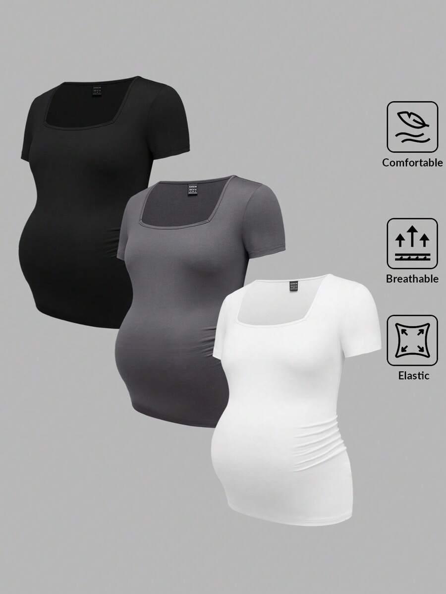CIĄŻOWA BLUZKA 3-PACK