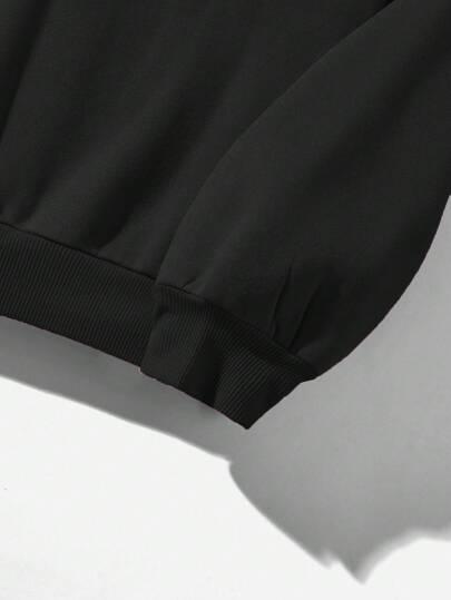 czarna bluza kaptur