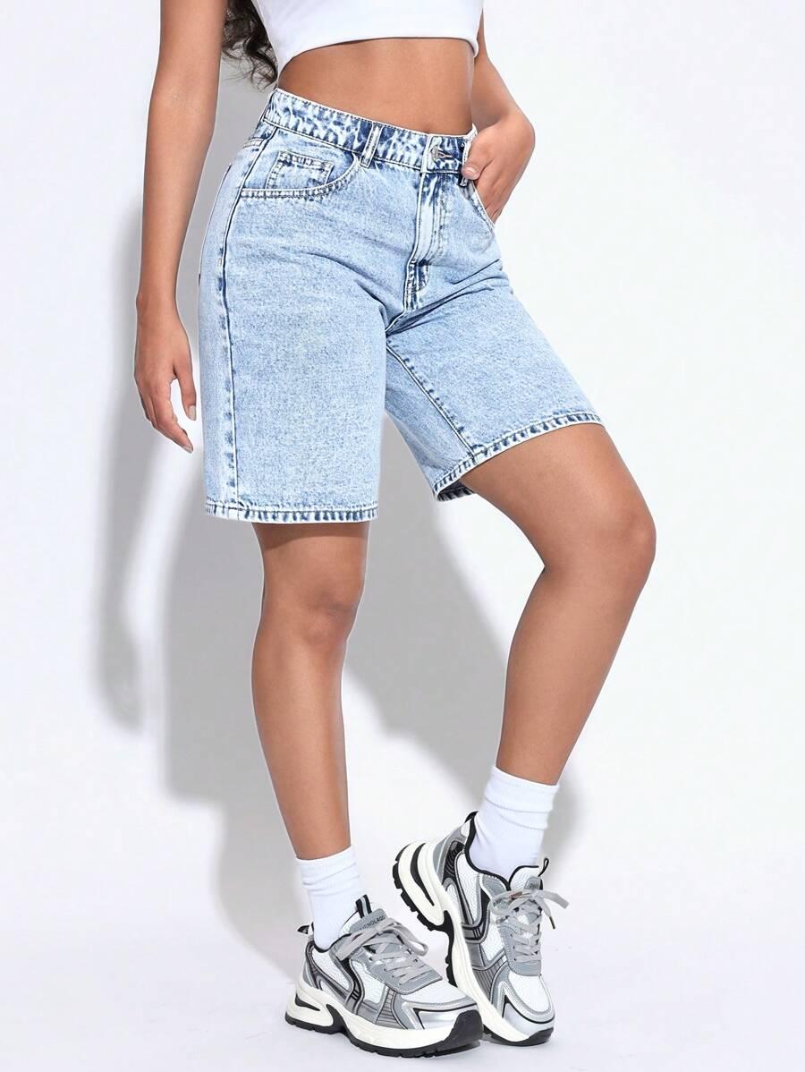 spodenki jeans kieszenie