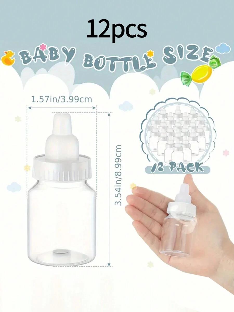 bezbarwne mini butelki 7-pack