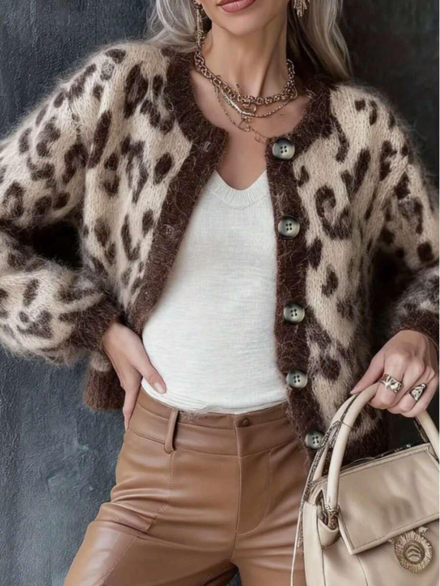 SWETER ANIMAL PRINT