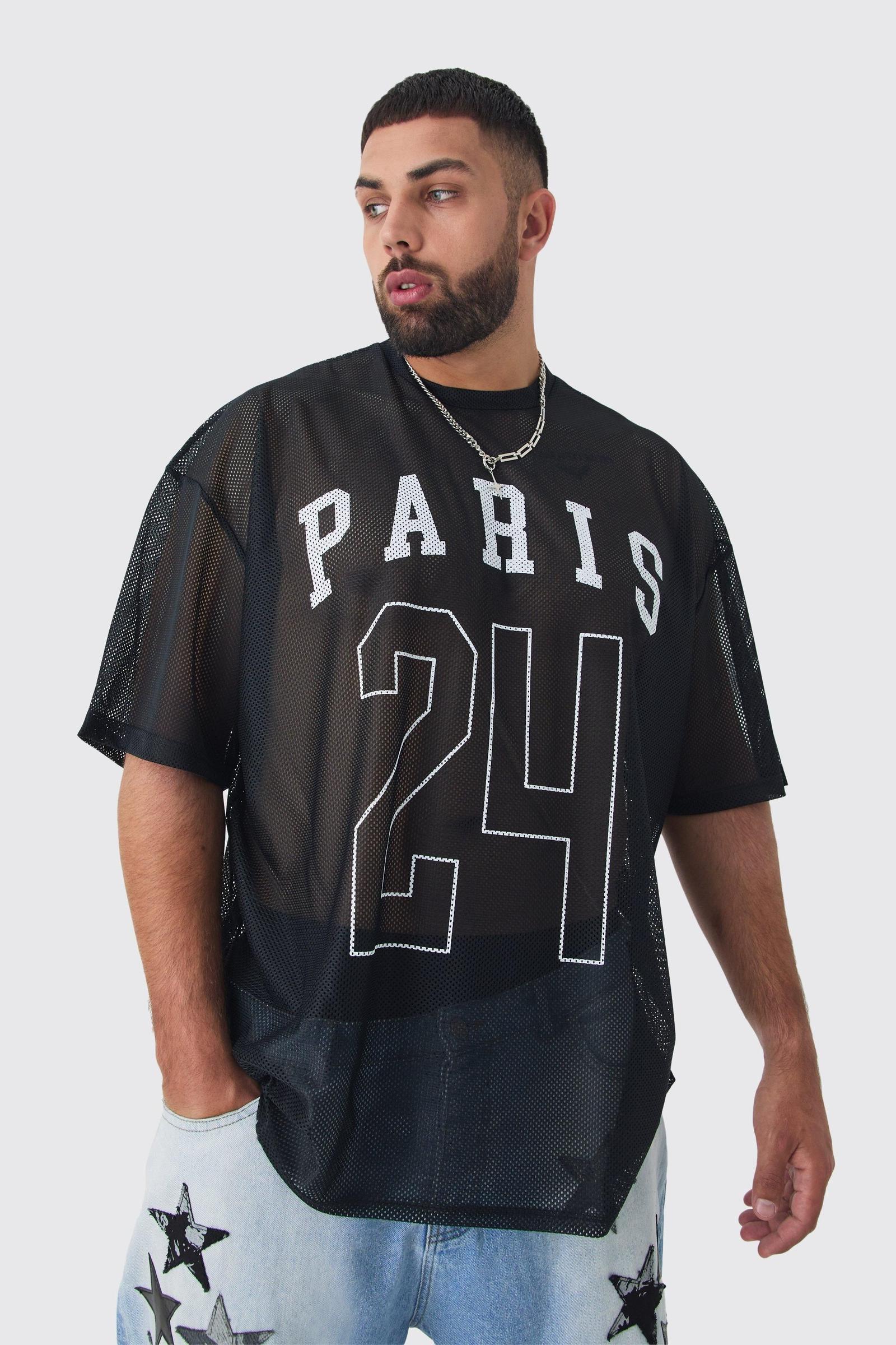 CZARNY T-SHIRT PRINT