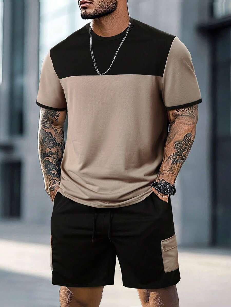 t-shirt spodenki komplet