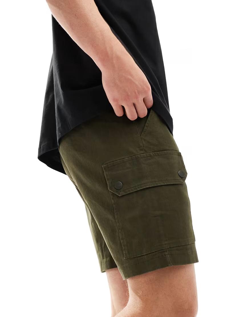 ZIELONE SPODENKI CASUAL