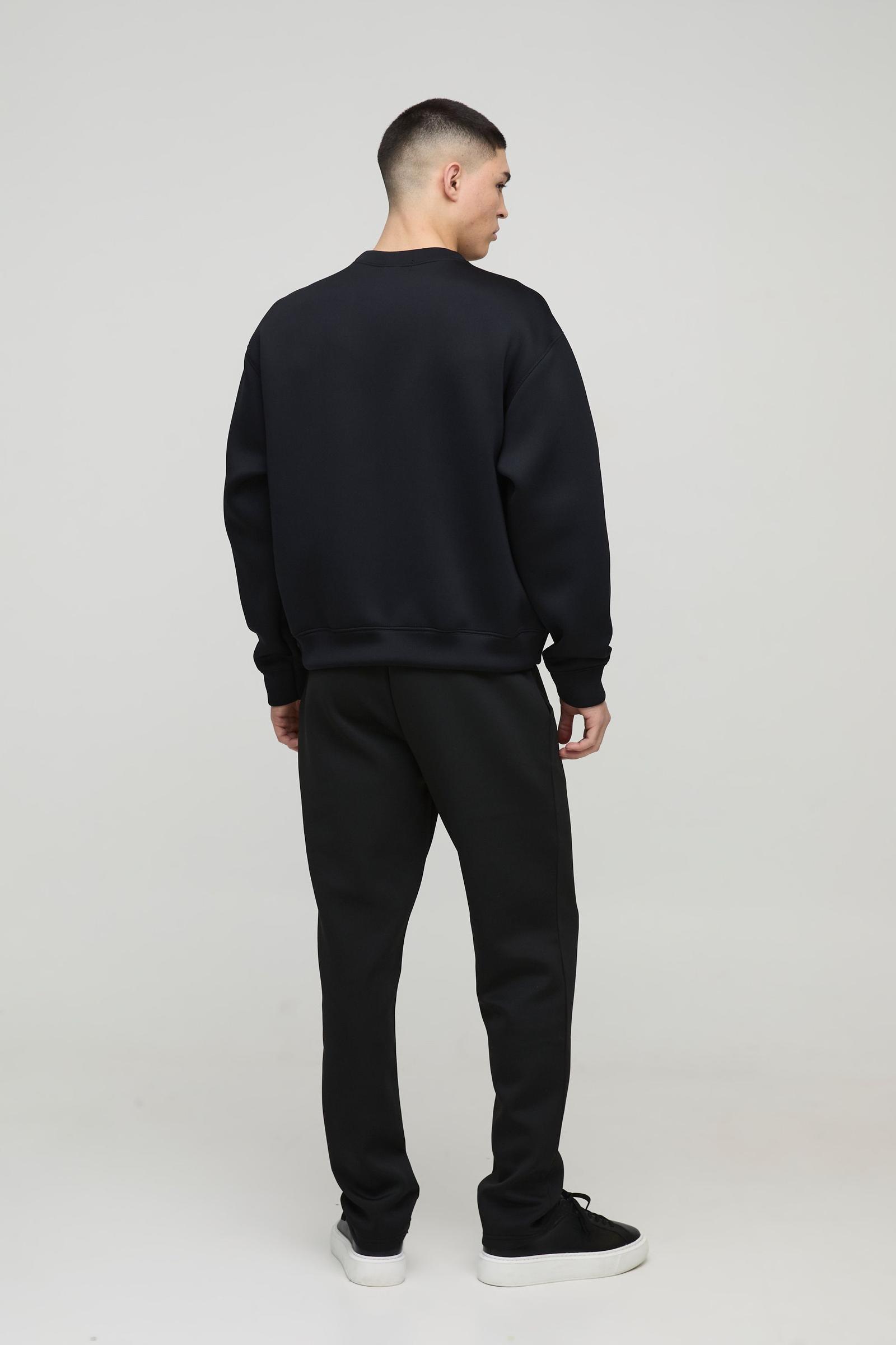 CZARNA BLUZA OVERSIZE