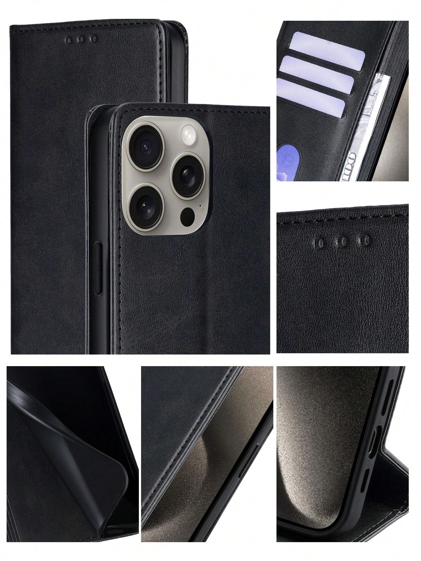 CZARNE ETUI Z KLAPKĄ samsung galaxy s24