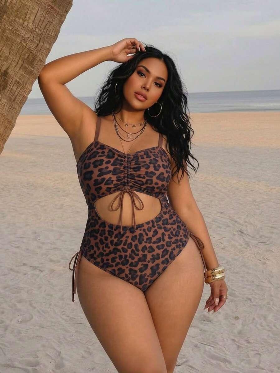 JEDNOCZĘŚCIOWY STRÓJ KĄPIELOWY ANIMAL PRINT