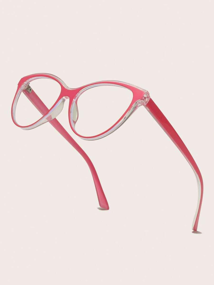 różowe okulary casual