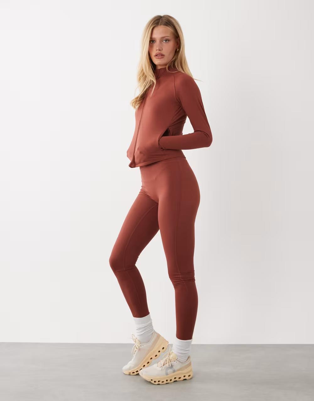 klasyczne legginsy wysoki stan