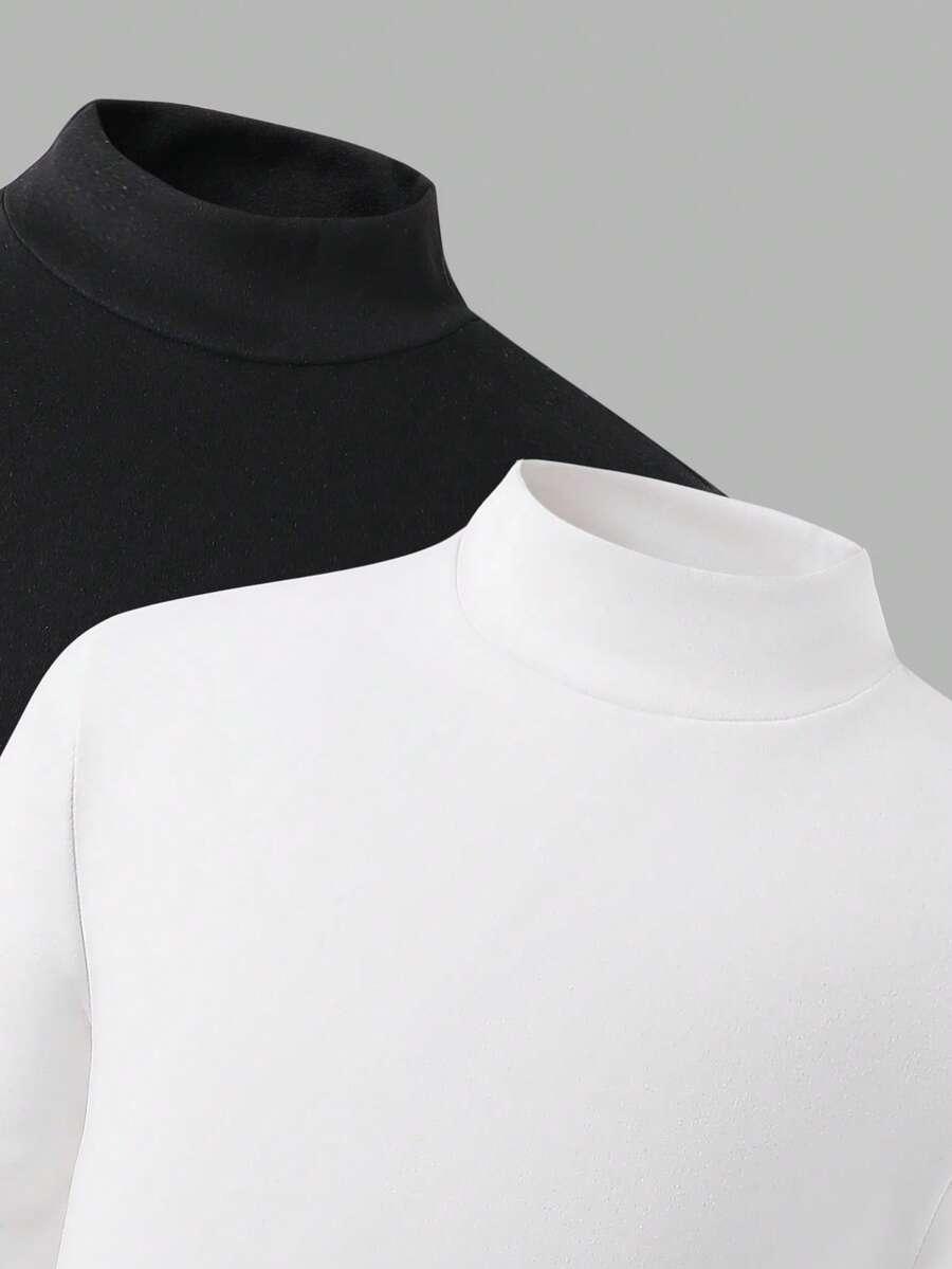 bluzka długi rękaw 2-pack 