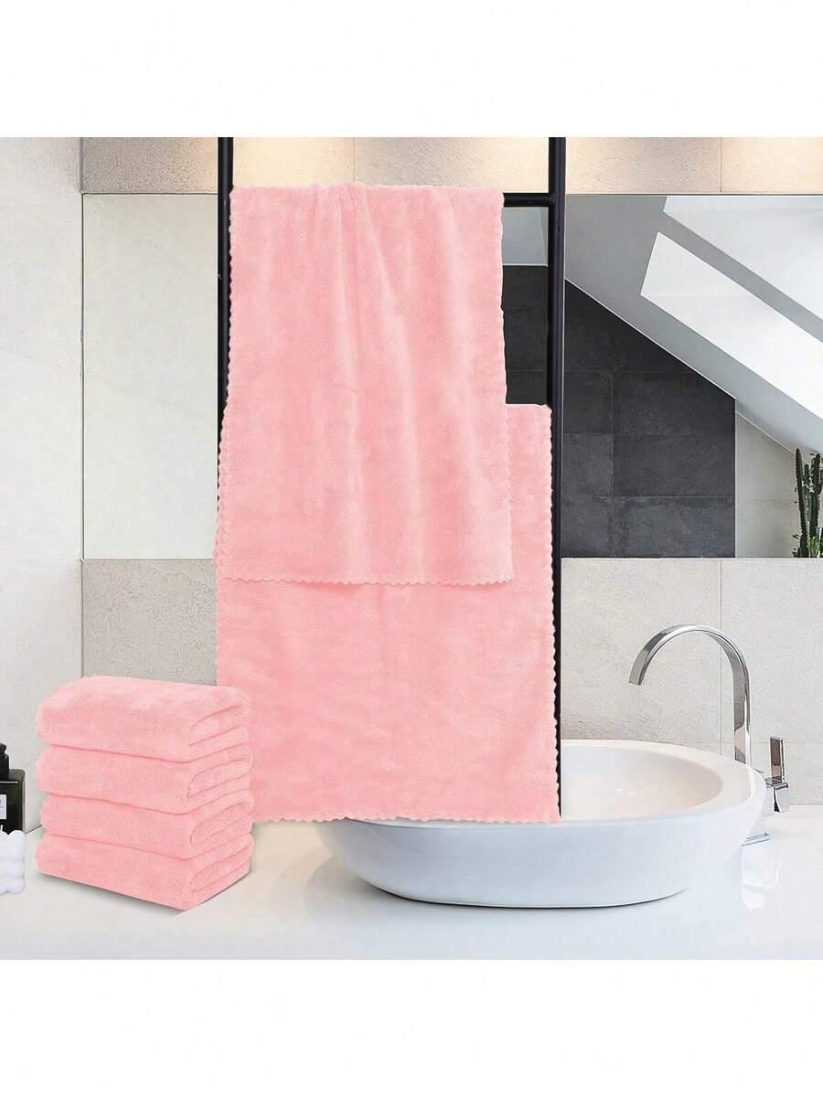 różowy ręcznik 3 pack