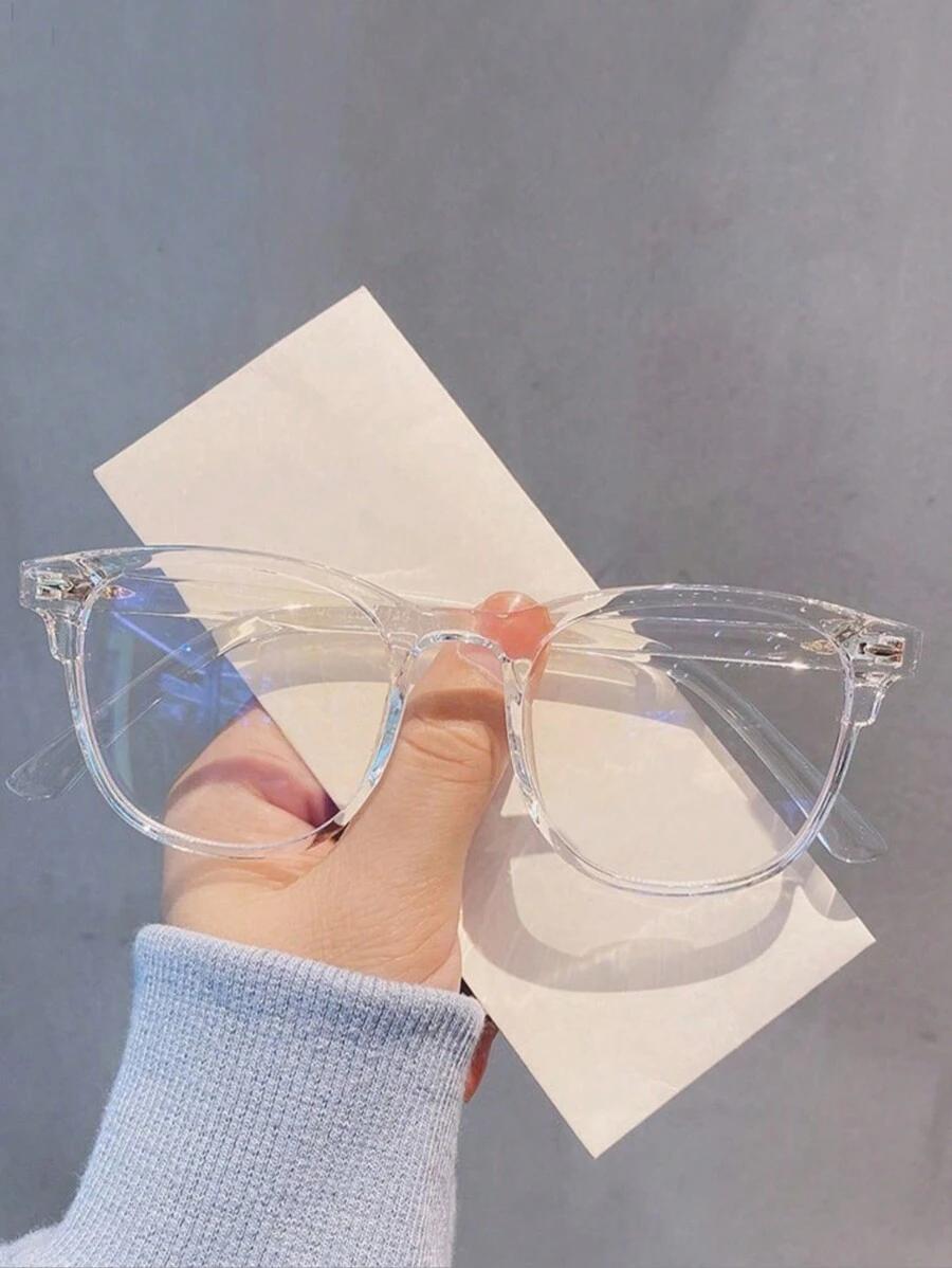 przezroczyste okulary zerówki