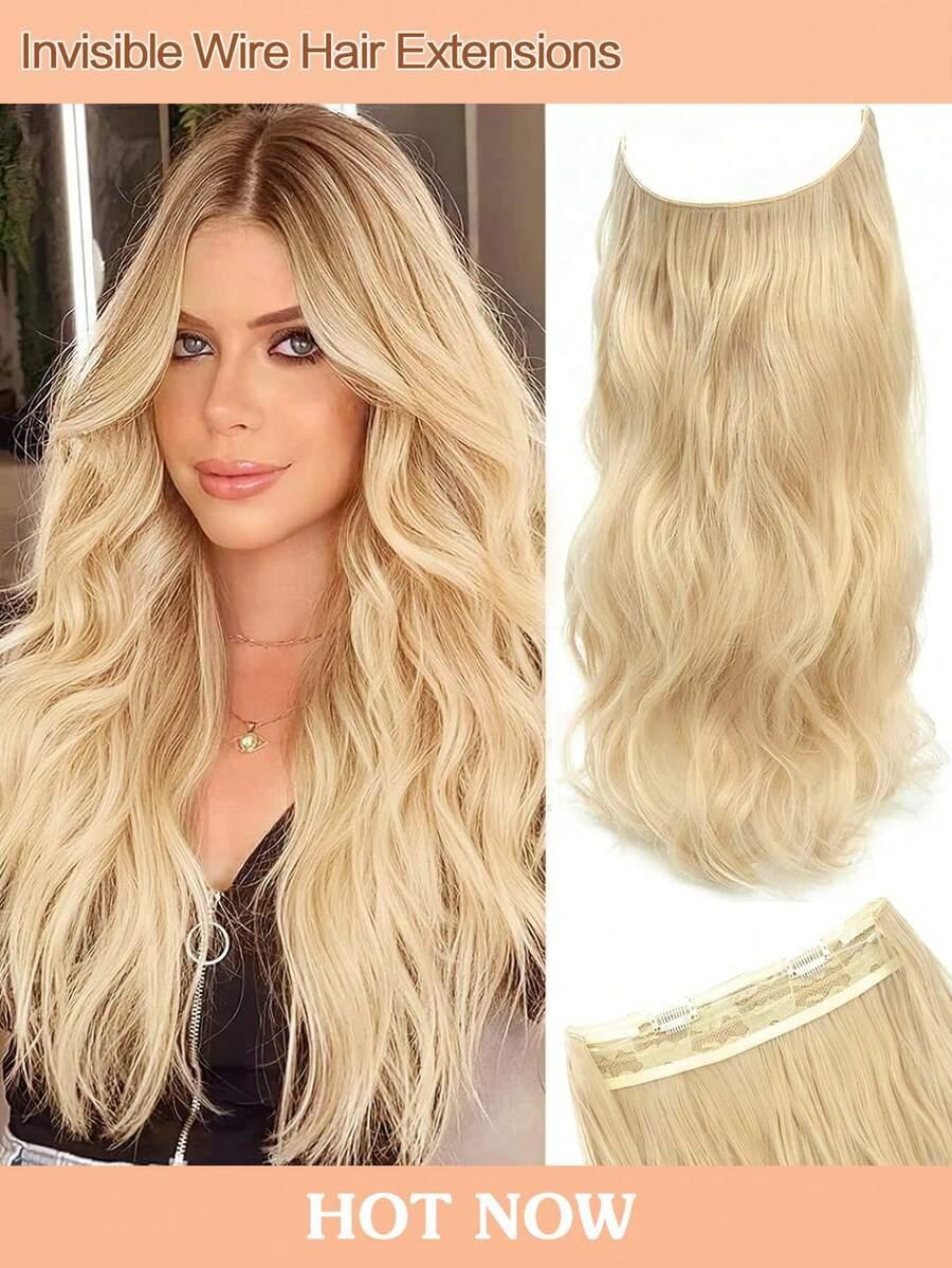 doczepiane blond włosy