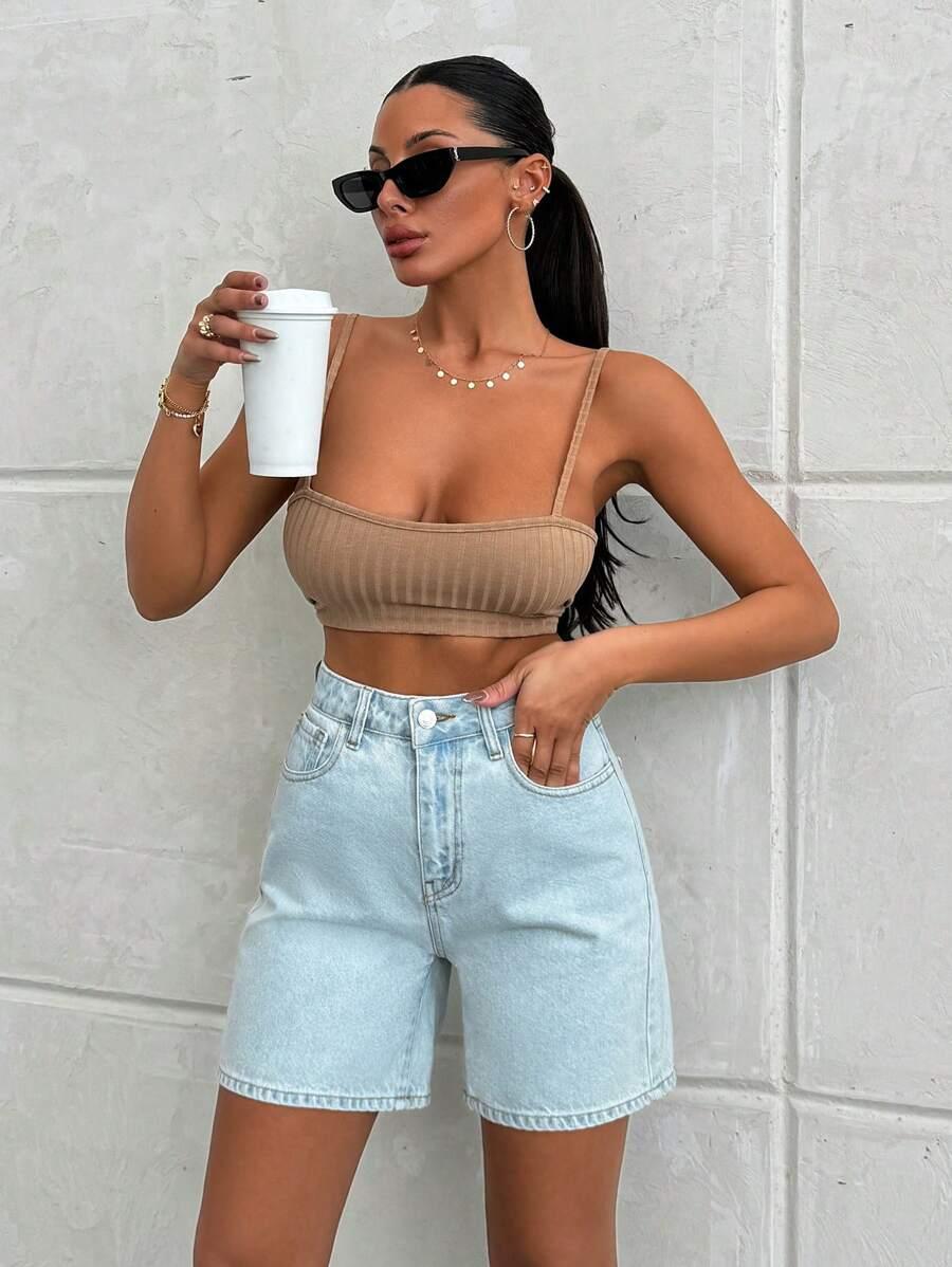 NIEBIESKIE SPODENKI JEANS