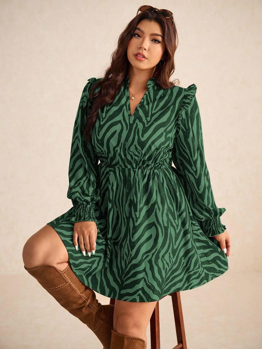 MINI SUKIENKA ANIMAL PRINt