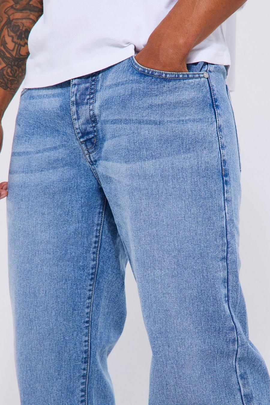 proste spodnie jeans