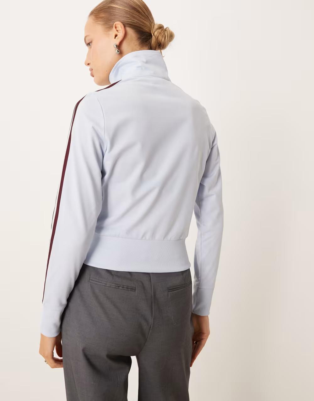NIEBIESKA BLUZA ZAMEK