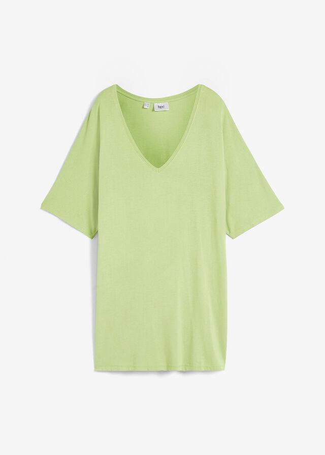 T-SHIRT DAMSKI Z WISKOZY