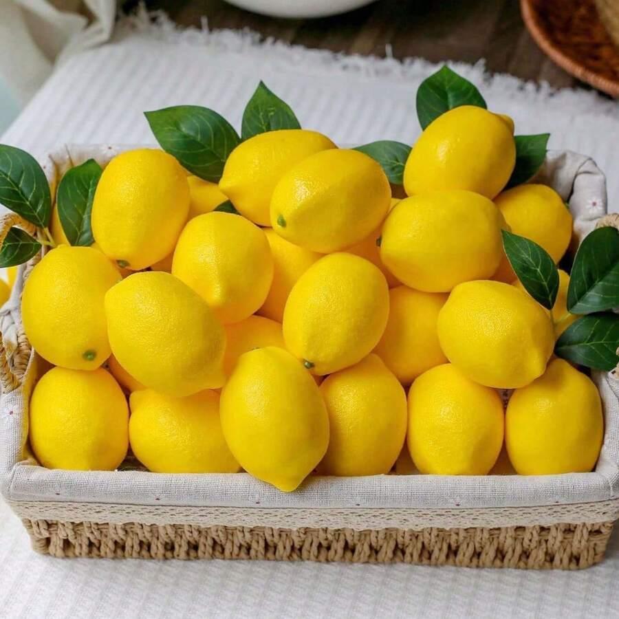 SZTUCZNe CYTRYNY LIŚCIE 2-PACK