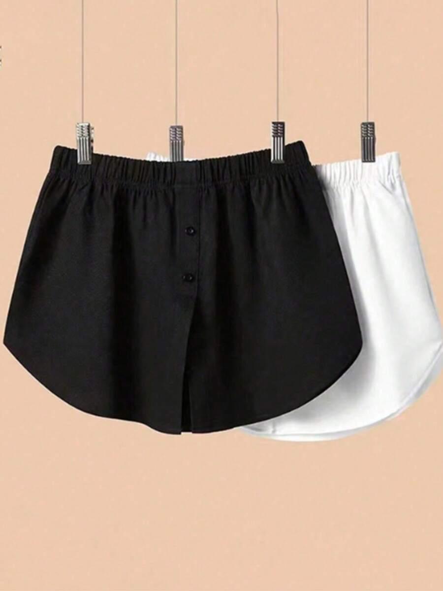 SPÓDNICA PRZEDŁUŻENIE KOSZULI 2-PACK