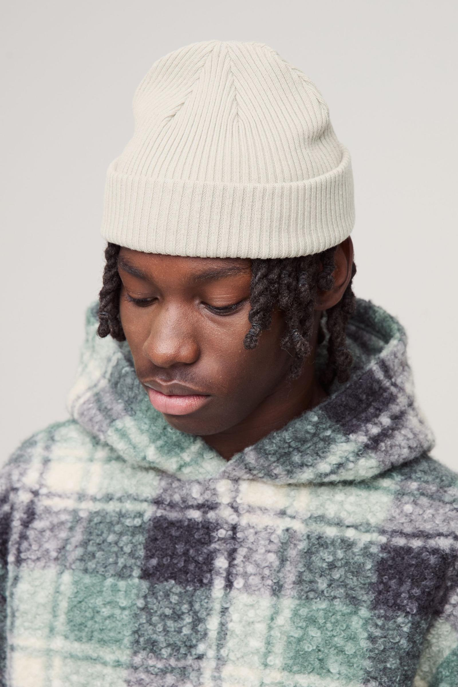 SZARA CZAPKA BEANIE