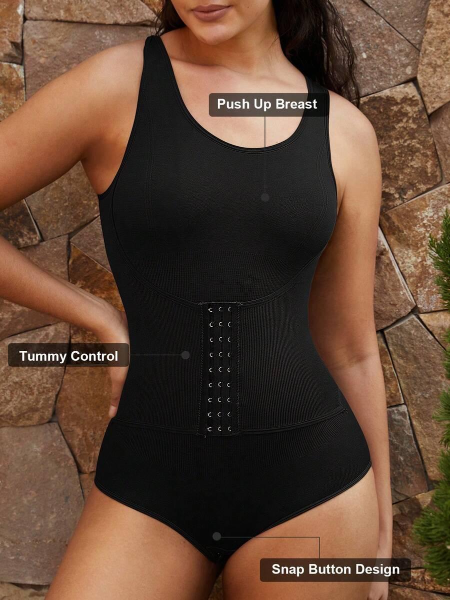 CZARNE MODELUJĄCE BODY