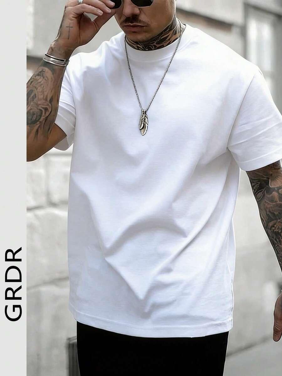 biały t-shirt basic