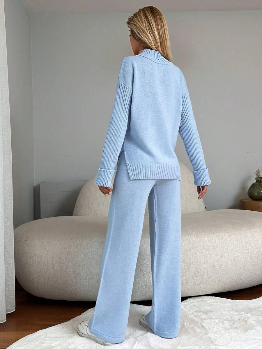 KOMPLET SWETER SPODNIE