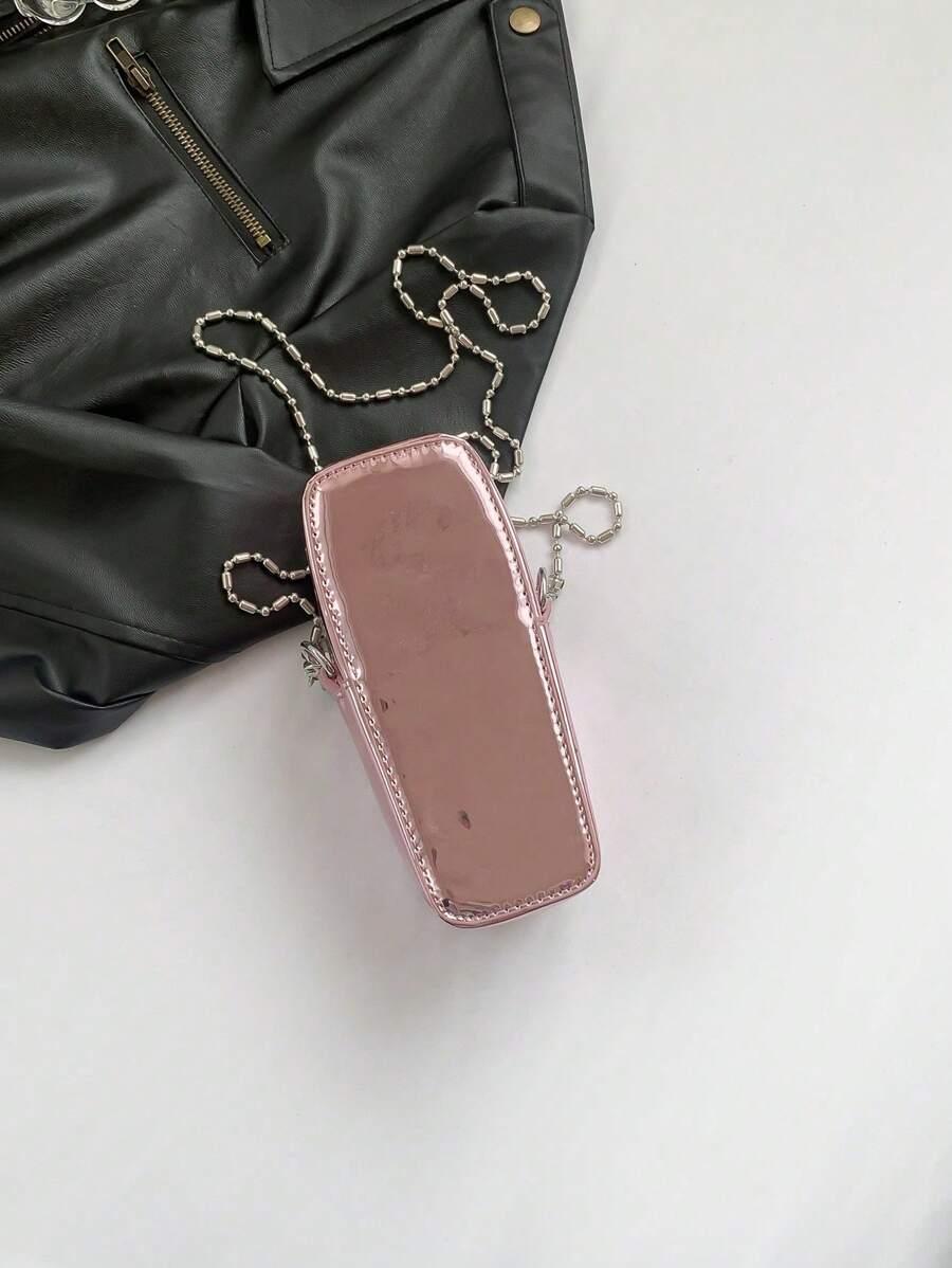 różowe torebka telefon