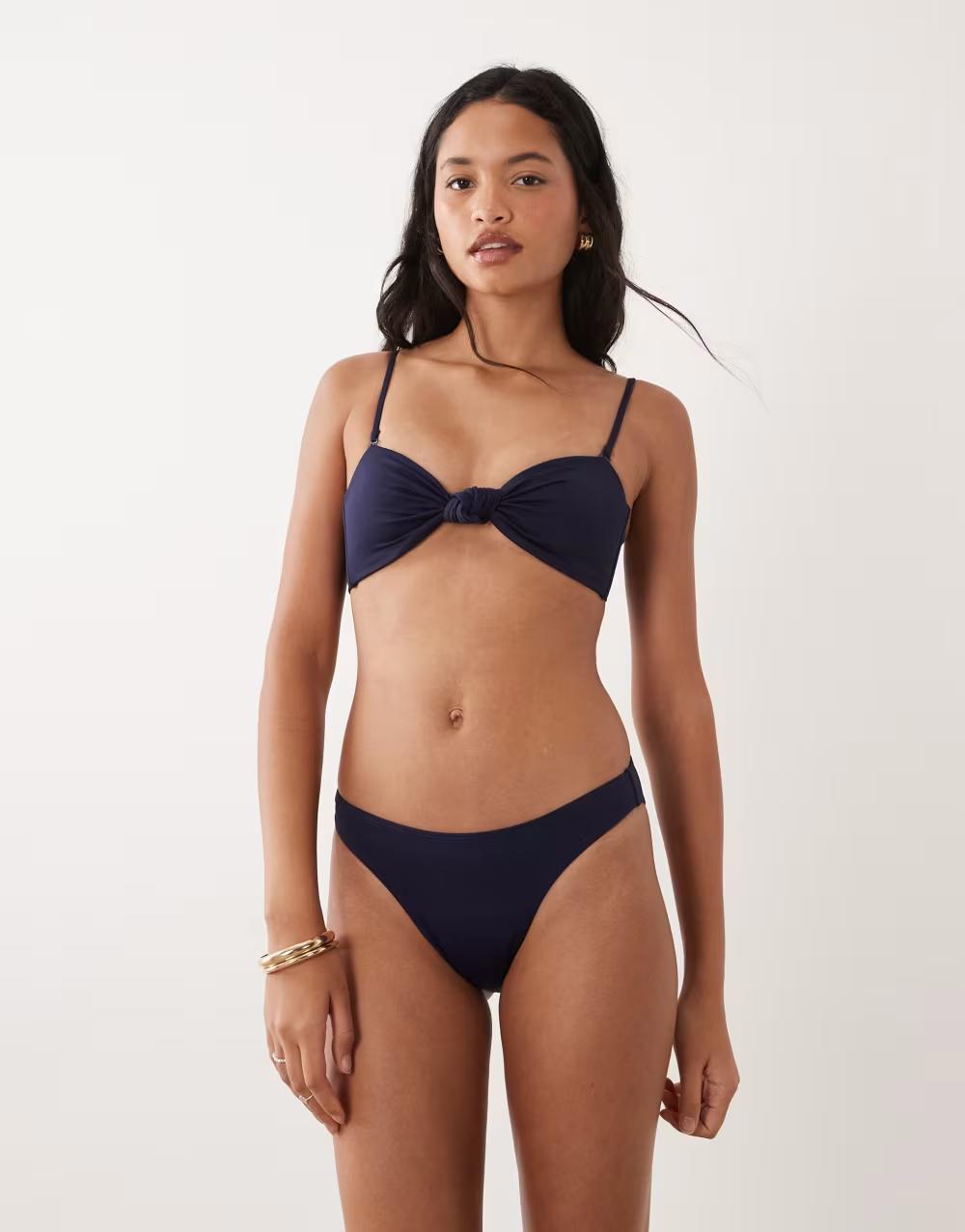 GRANATOWY DÓŁ OD BIKINI