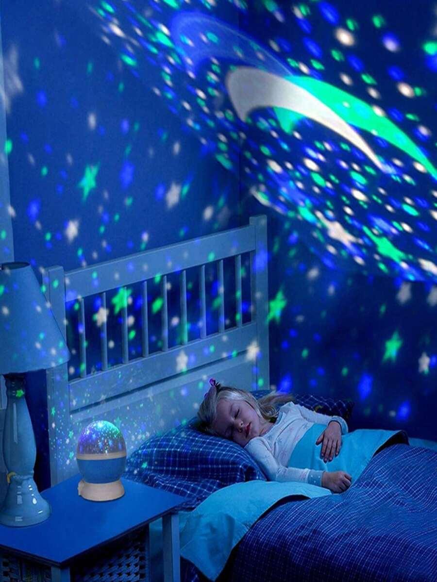 lampa led projektor gwiazd