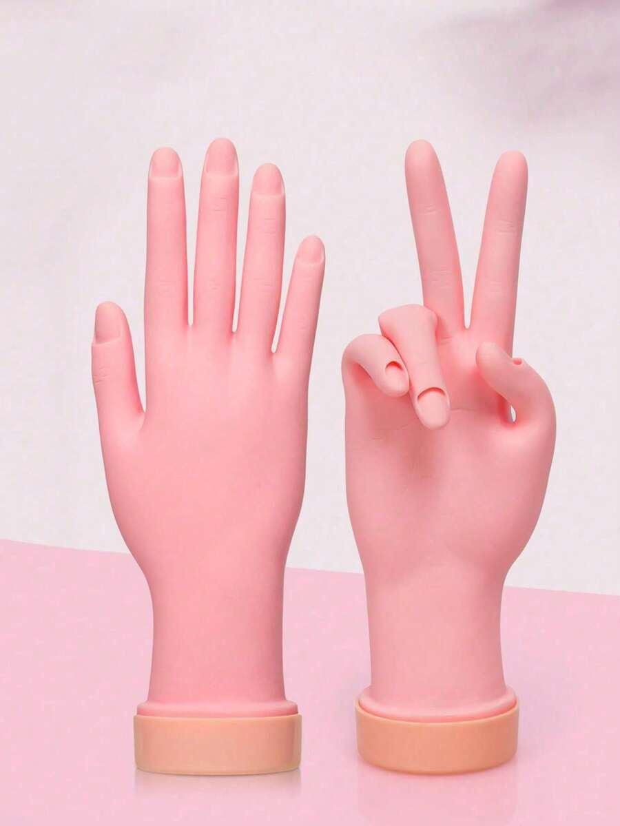RĘKA DŁOŃ DO ĆWICZEŃ NAUKI MANICURE