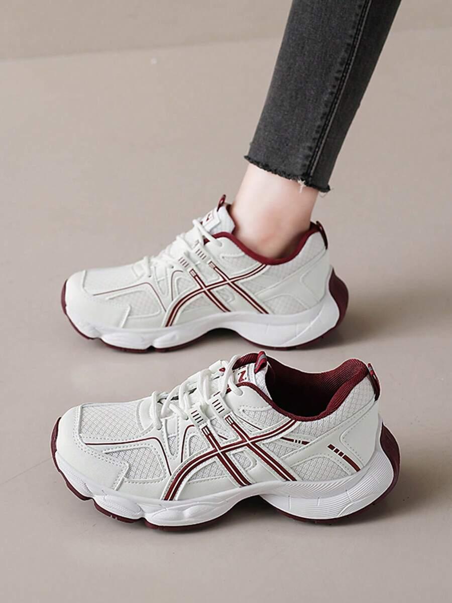buty sportowe kontrast wstawki