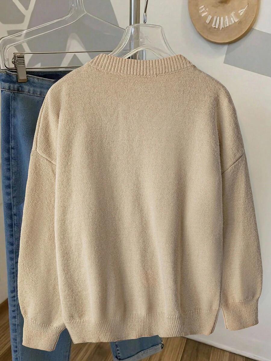 SWETER DAMSKI SEREK V REGULAR