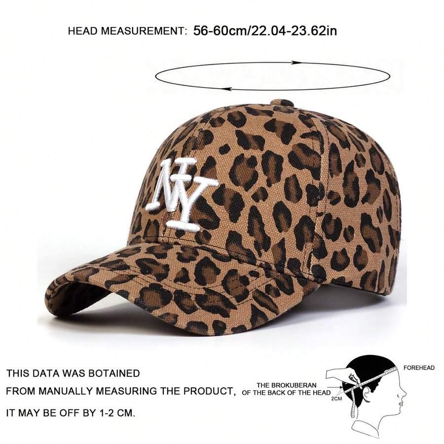 czapka z daszkiem animal print 