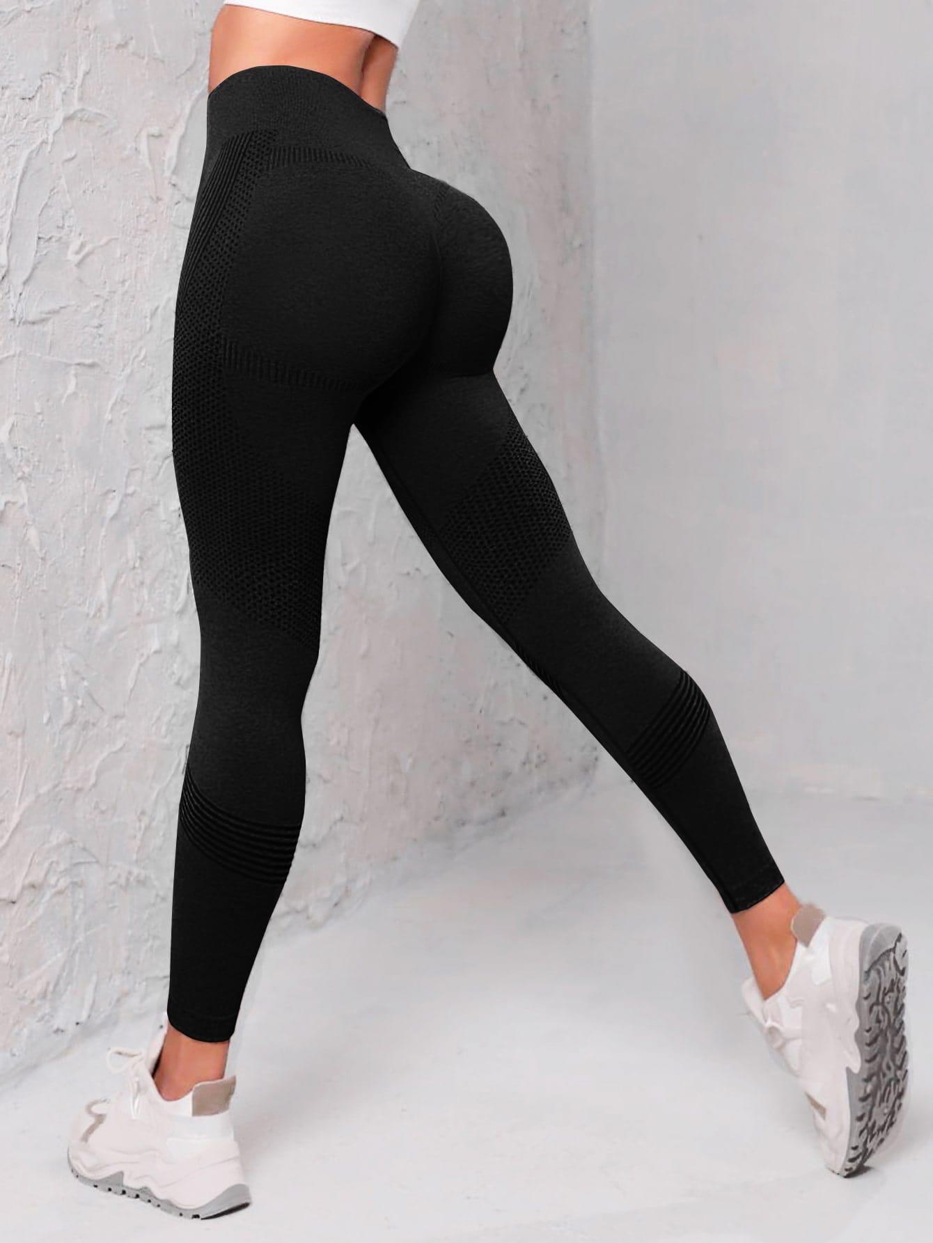 CZARNE SPORTOWE LEGGINSY